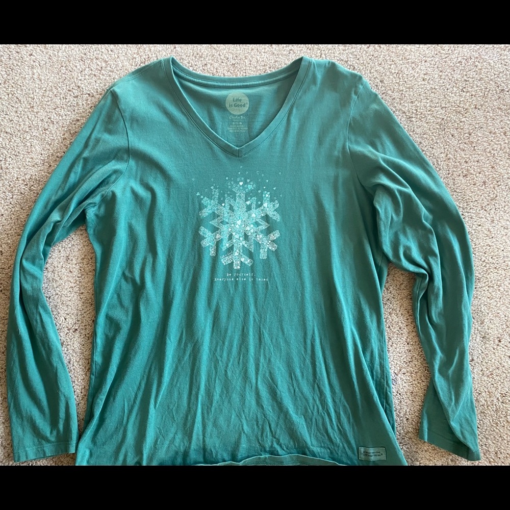 Life is Good long sleeve T shirt